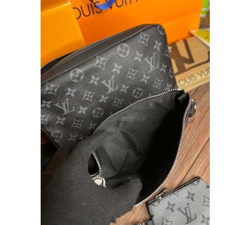 Мужские Сумка Louis Vuitton Trio Messenger Monogram Eclipse s057