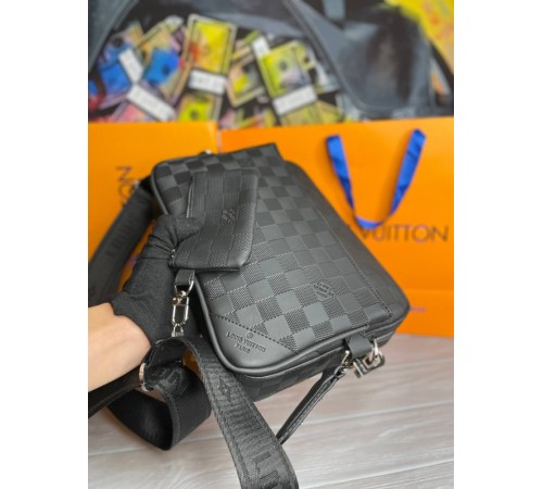 Мужская Сумка Louis Vuitton Trio Messenger Damier Infini  s058