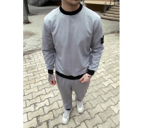 Костюм серый STONE ISLAND 5-652