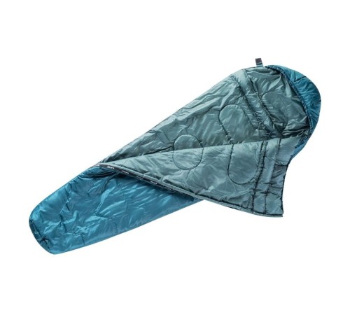 Cпальний мішок Hi-Tec Arez II 230x80 cм Right Zip Deep Teal/Silver Pine (HT-AREZ2-DSR)