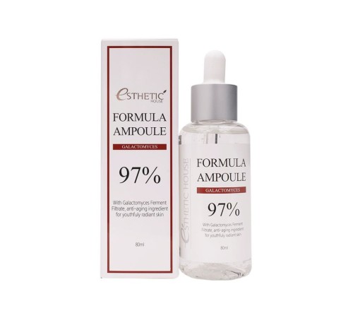 Сироватка для обличчя галактомісіс ESTHETIC HOUSE formula ampoule galactomyces, 80 мл