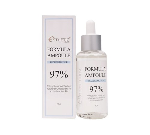 Сироватка для обличчя гіалурон ESTHETIC HOUSE formula ampoule hyaluronic acid, 80 мл