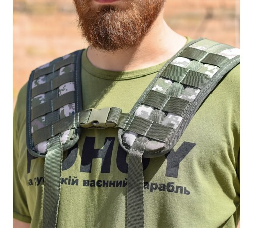 Ремінно-плечова система (РПС) Cordura 1000D Ukr Cossacks піксель