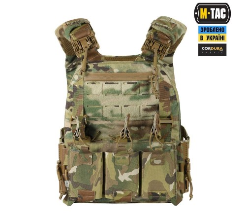 Плитоноска подвійного скидання  M-TAC Cuirass Fast QRS мультикам