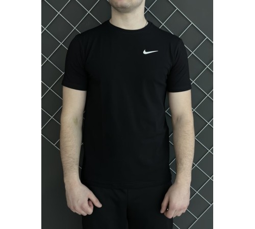 Комплект 5 в 1 Nike кофта на змійці хакі + чорні штані + чорна жилетка + чорна футболка + 2 пари шкарпеток (чорні та білі)