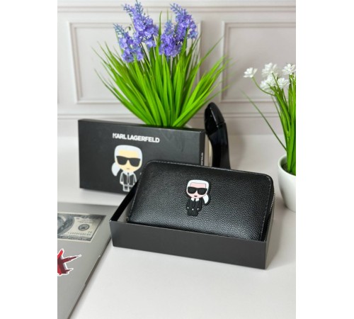 Кошелек Karl Lagerfeld черный wk008