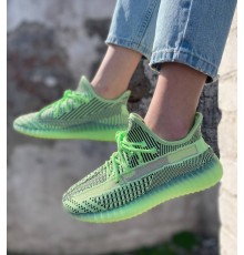 жіночі кросівки adidas yeezy boost 350 лимонні