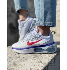 жіночі кросівки nike air max 2021 white light red