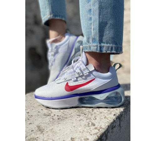 жіночі кросівки nike air max 2021 white light red