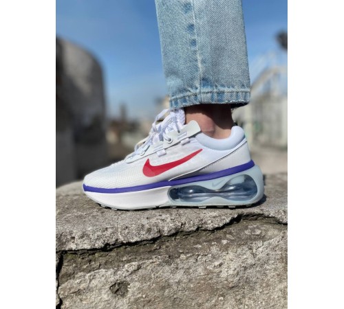 жіночі кросівки nike air max 2021 white light red