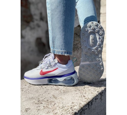 жіночі кросівки nike air max 2021 white light red