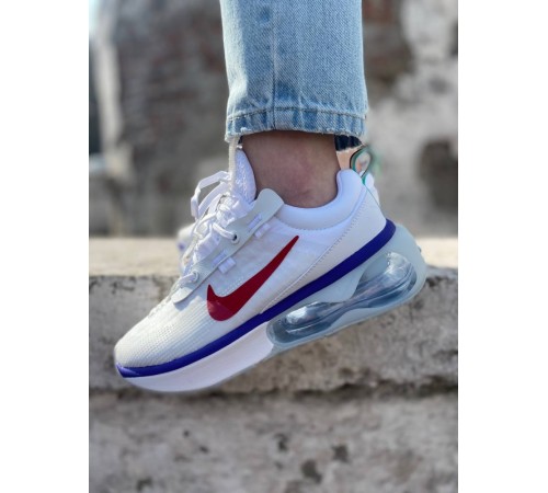 жіночі кросівки nike air max 2021 white light red