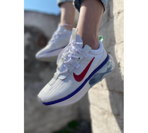 жіночі кросівки nike air max 2021 white light red