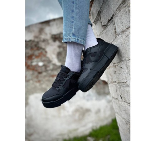 жіночі кросівки nike dunk low black