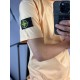 Комплект шорты и футболка Stone Island бежевого цвета mf005