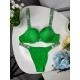 Комплект женский Victoria’s Secret Rhinestone Green kk049