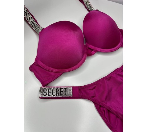 Комплект женский Victoria’s Secret Rhinestone Violet kk051