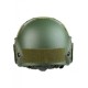 Шлем баллистический пуленепробиваемая каска  fast helmet original, олива