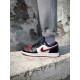 чоловічі кросівки nike air jordan 1 retro low black/burgundy/white