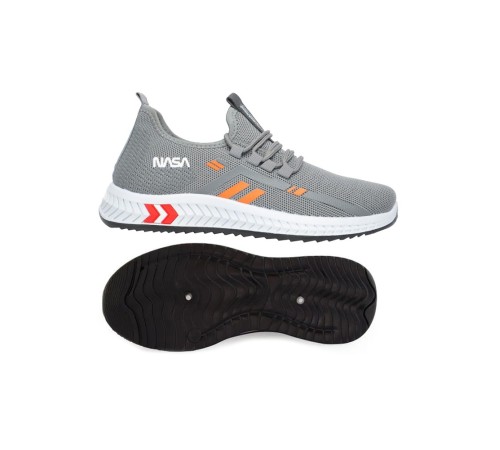 Кросівки Nasa Trainers UNI grey-orange