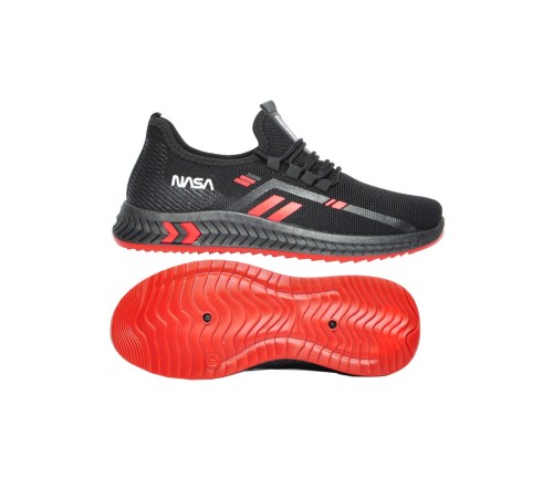 Кросівки Nasa Trainers UNI black-red