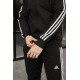 Костюм Adidas чорний + барсетка у подарунок