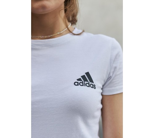 Жіноча футболка Adidas біла