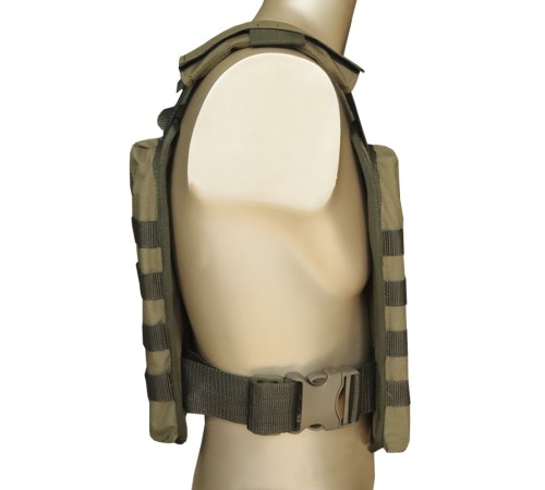 Плитоноска Ukr Cossacks 1.0 койот, стропы Molle, Cordura 1000D