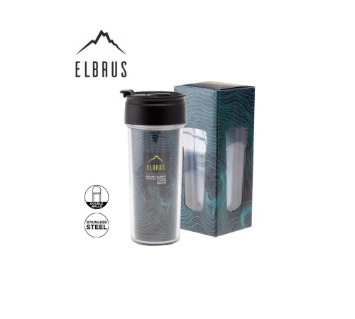 Термокружка Elbrus Dakos 400 ml black/green