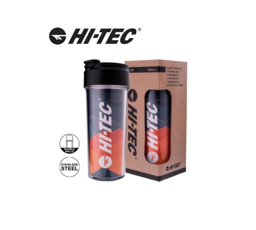 Термокружка Hi-Tec Whip 400 ml orange