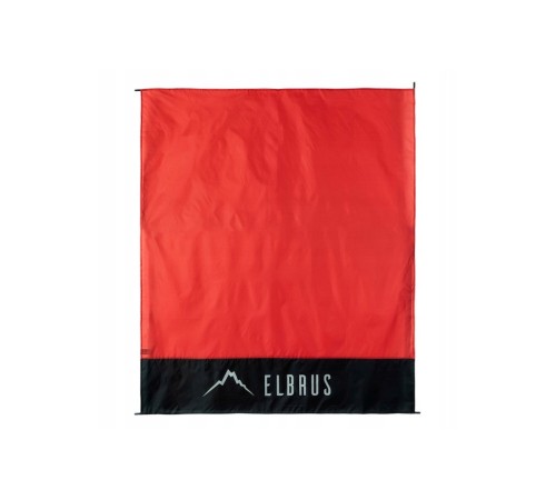 Килимок туристичний Elbrus Alpido Ripstop 200x140 cм Red-Black (EBS-ALPD-RD)