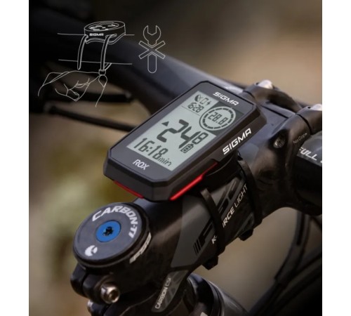 Велокомп’ютер бездротовий Sigma Sport ROX 2.0 black (SD01050)