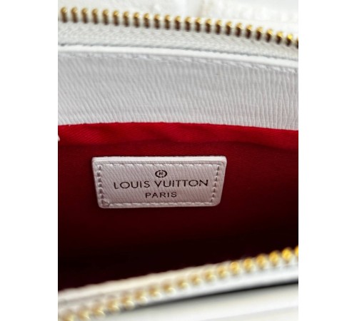 Жіноча сумка Louis Vuitton 25*16*8 біла