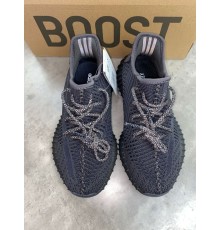 Кроссовки Adidas Yeezy Boost Black  черные  V2 non reflective ob191