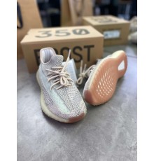 Кроссовки Adidas Yeezy Boost 350 Citrin бежевые V2 reflective ob194