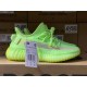 Кроссовки Adidas Yeezy Boost 350 V2 Glow зеленые ob291