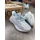 Кроссовки Adidas Yeezy Boost 350 Cloud White V2 небесно-белые ob320