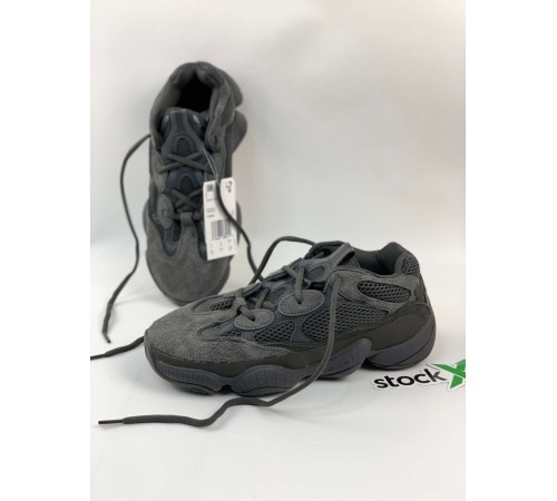 Кроссовки Adidas Yeezy 500 Utility Black черные ob366