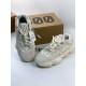 Кроссовки Adidas Yeezy 500 Bone White бежевые ob367