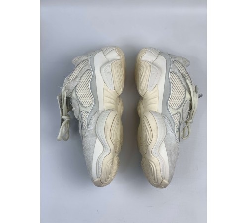 Кроссовки Adidas Yeezy 500 Bone White бежевые ob367