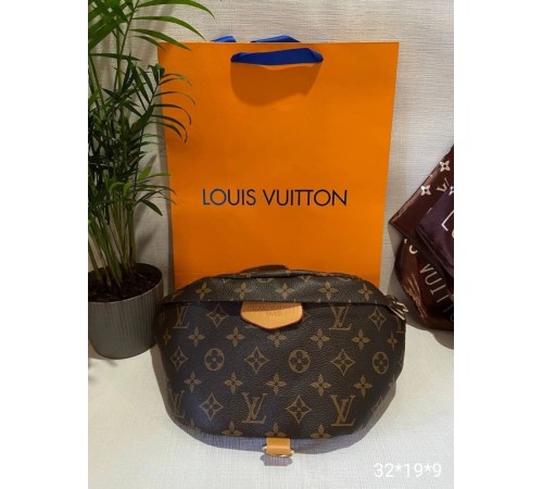 Сумка-бананка Louis Vuitton Bumbag Monogram unisex brown