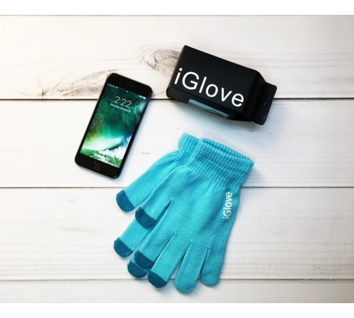 Перчатки iGlove blue