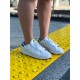 Жіночі кросівки Adidas Stan Smith білого кольору