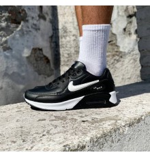 Чоловічі кросівки Nike air max 90 black white