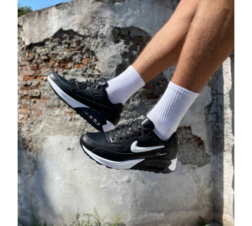 Чоловічі кросівки Nike air max 90 black white