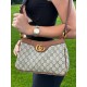 Жіноча сумка Gucci Aphrodite Shoulder Bag Brown Leather