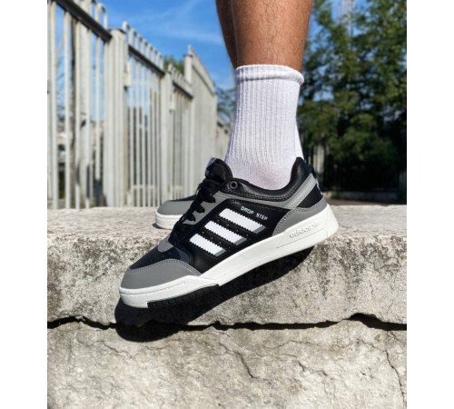 Чоловічі кросівки Adidas drop step black grey