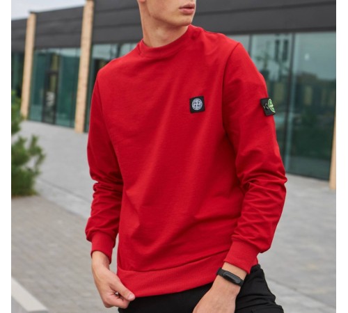 Комплект костюм Stone Island красный свитшот и 2 пары носков