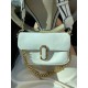 Жіноча сумка Marc Jacobs The J Marc Shoulder Bag біла DN096