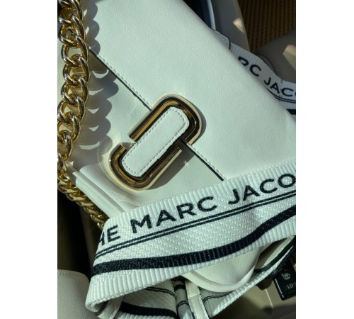 Жіноча сумка Marc Jacobs The J Marc Shoulder Bag біла DN096